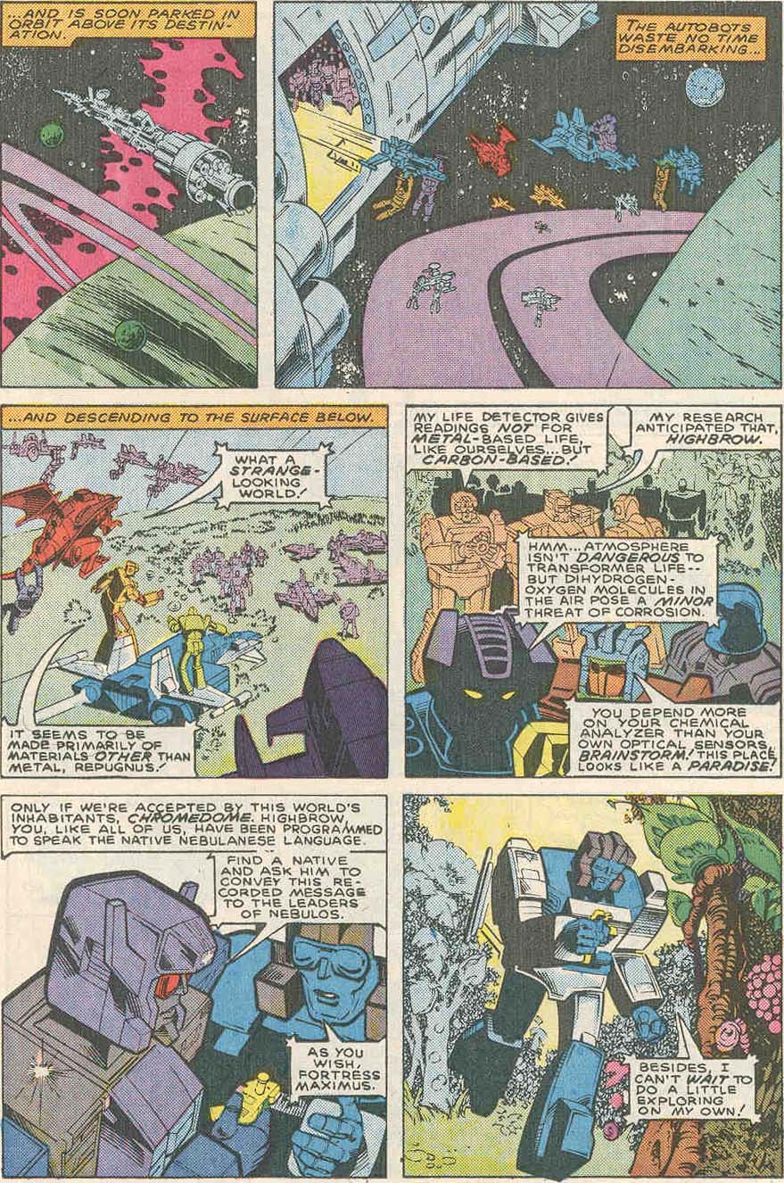 Read online The Transformers: Headmasters comic -  Issue #1 - 10