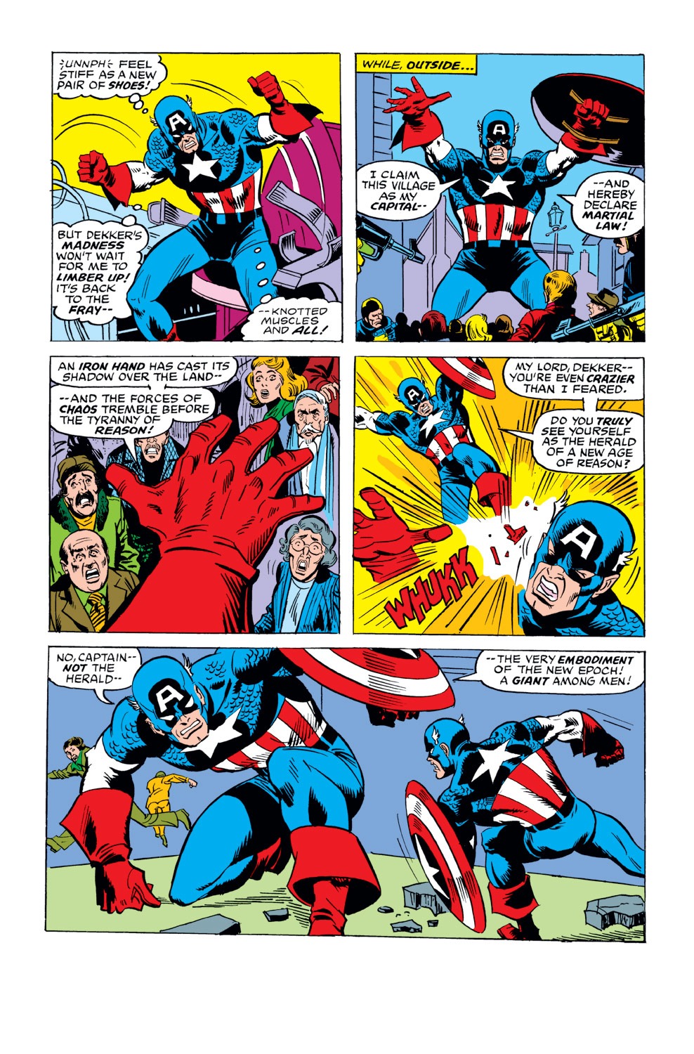 Read online Captain America (1968) comic -  Issue #221 - 4