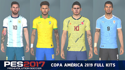 PES 2017 Copa América Mod 2019