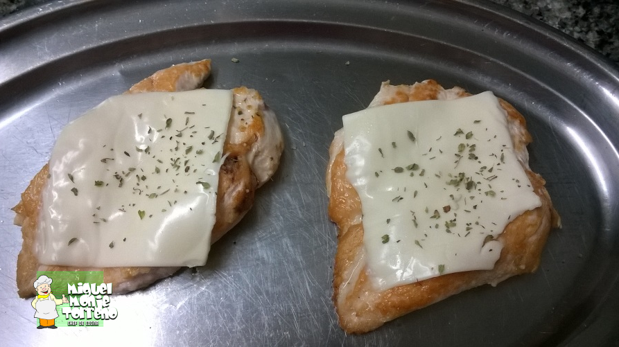 Pechuga de Pollo a la Pizza