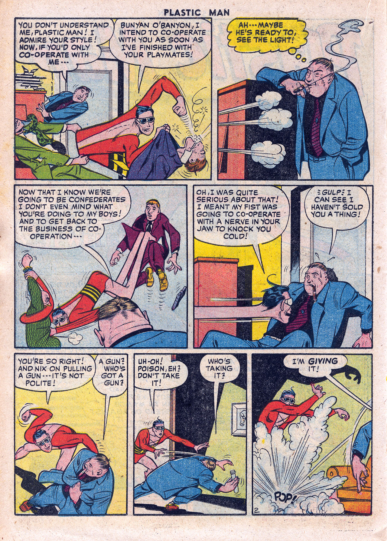 Read online Plastic Man (1943) comic -  Issue #58 - 22