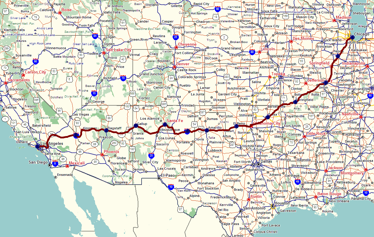 Ga met Jos(m)é: The Mother Road (Route 66) and more