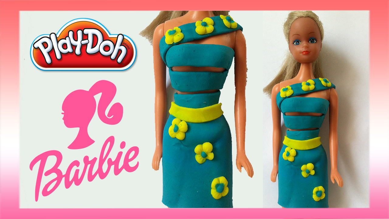Barbie Oyun Hamuru Kıyafet Tasarımı