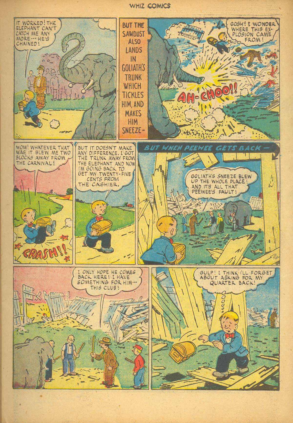 Read online WHIZ Comics comic -  Issue #83 - 19