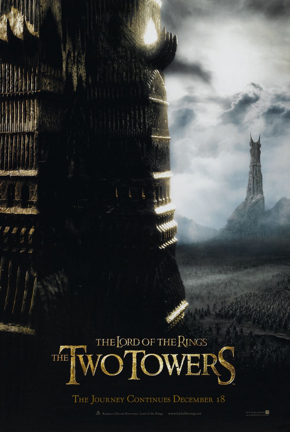 Chúa Tể Những Chiếc Nhẫn 2: Hai Tòa Tháp - The Lord Of The Rings 2: The Two Towers Chúa Tể Những Chiếc Nhẫn 2: Hai Tòa Tháp