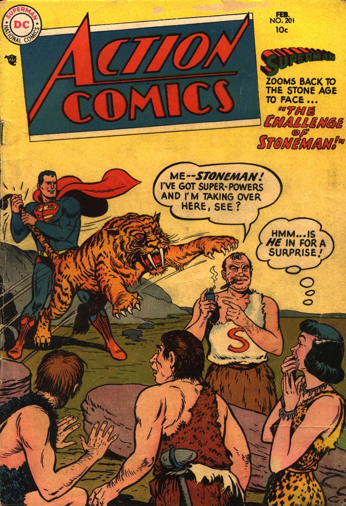 Read online Action Comics (1938) comic -  Issue #201 - 1