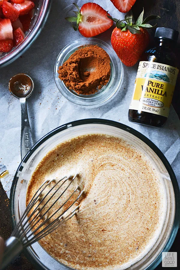 Fresas con Crema (Mexican Strawberries and Cream) Life Tastes Good