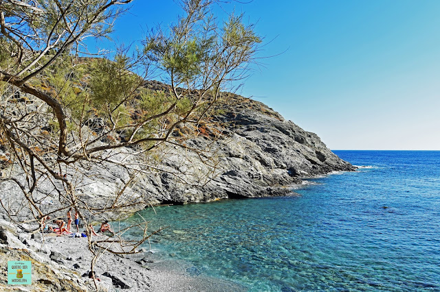 Playa Ambeli, isla de Folegandros (Grecia)