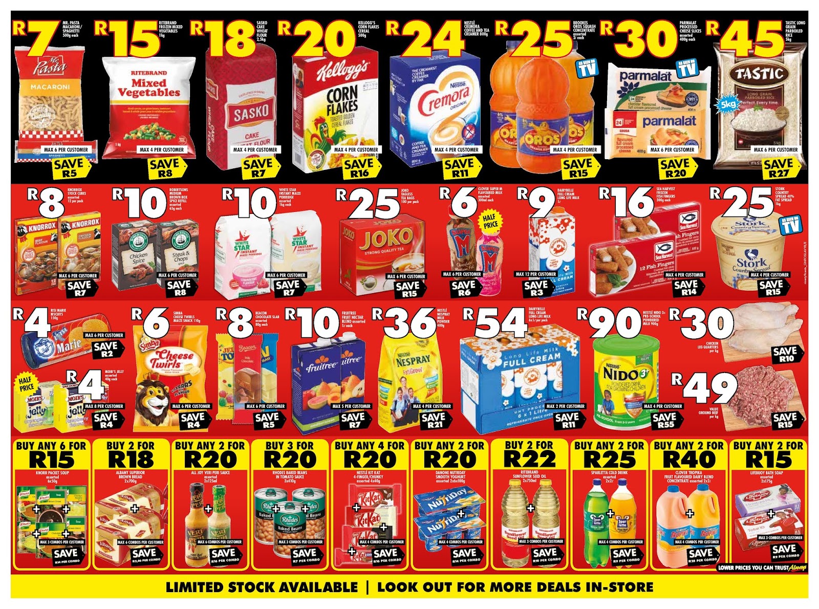 BigRedFriday Gauteng Shoprite Big Red Friday Is Back 50 off Special