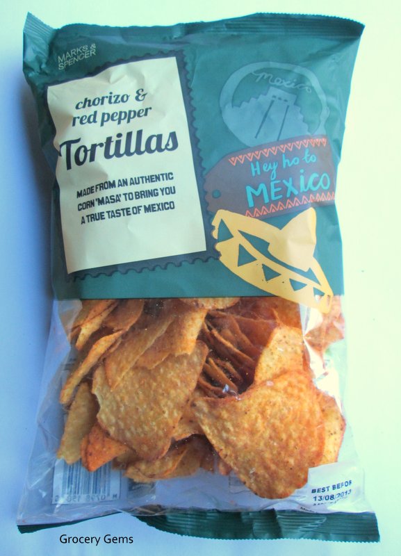 Grocery Gems M&S Chorizo & Red Pepper Tortillas
