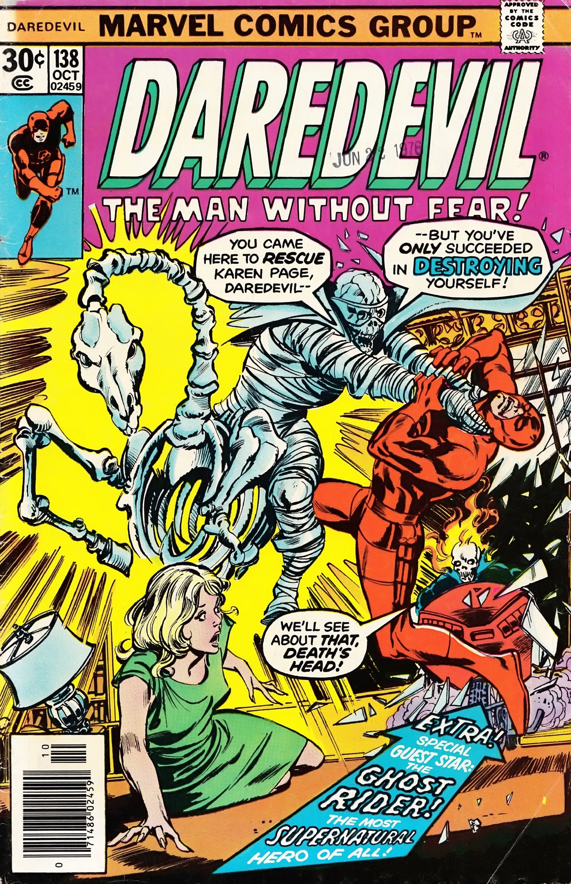 Read online Daredevil (1964) comic -  Issue #138 - 1