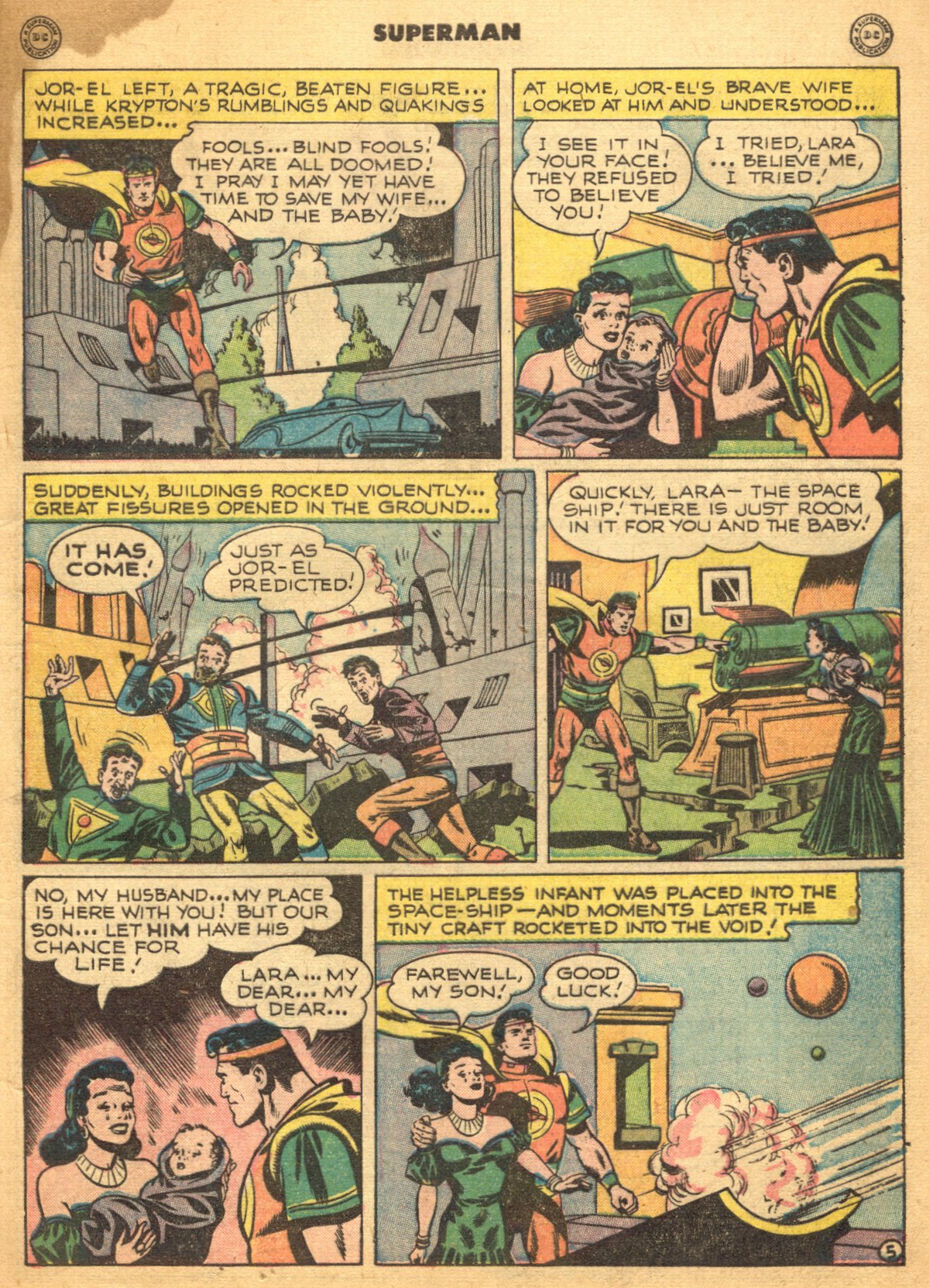 Read online Superman (1939) comic -  Issue #53 - 7