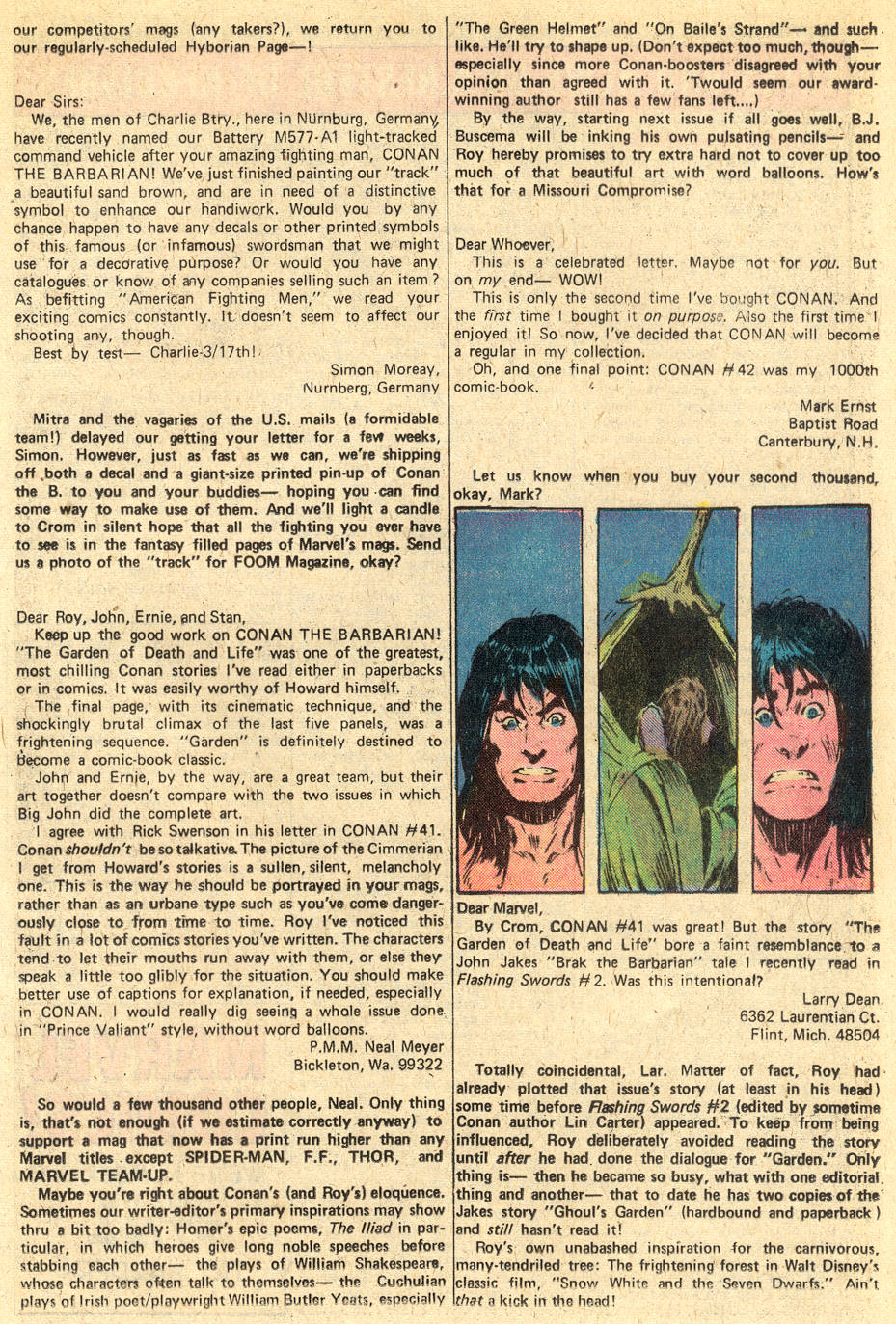 Read online Conan the Barbarian (1970) comic -  Issue #45 - 23