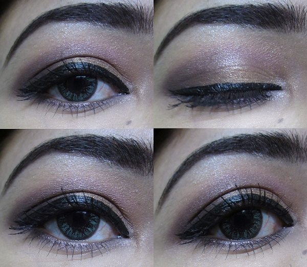 Purple Gold Eye makeup Tutorial