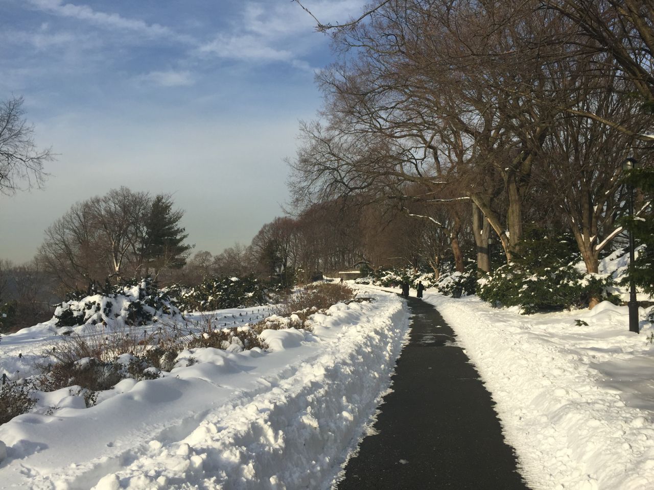 A Winter Walk in Fort Tryon Park and The Cloisters
