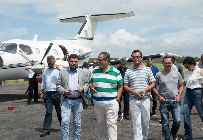 Ministro da Indústria e Comércio, Marcos Jorge visita a cidade de Jacobina