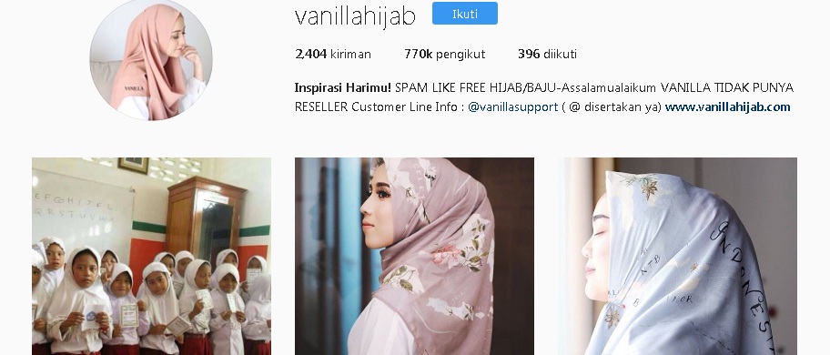 Cara Promosi Hijab di Instagram