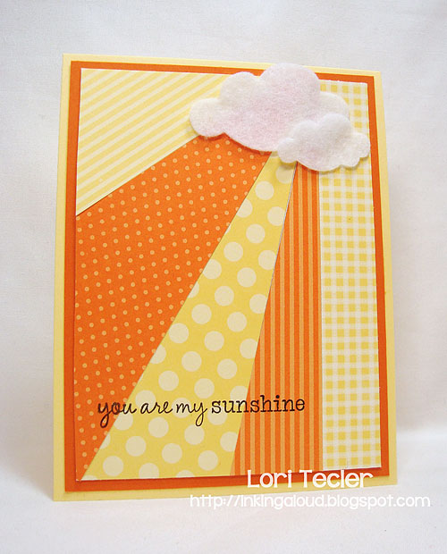 You Are My Sunshine-designed by Lori Tecler-Inking Aloud-stamps from Waltzingmouse Stamps