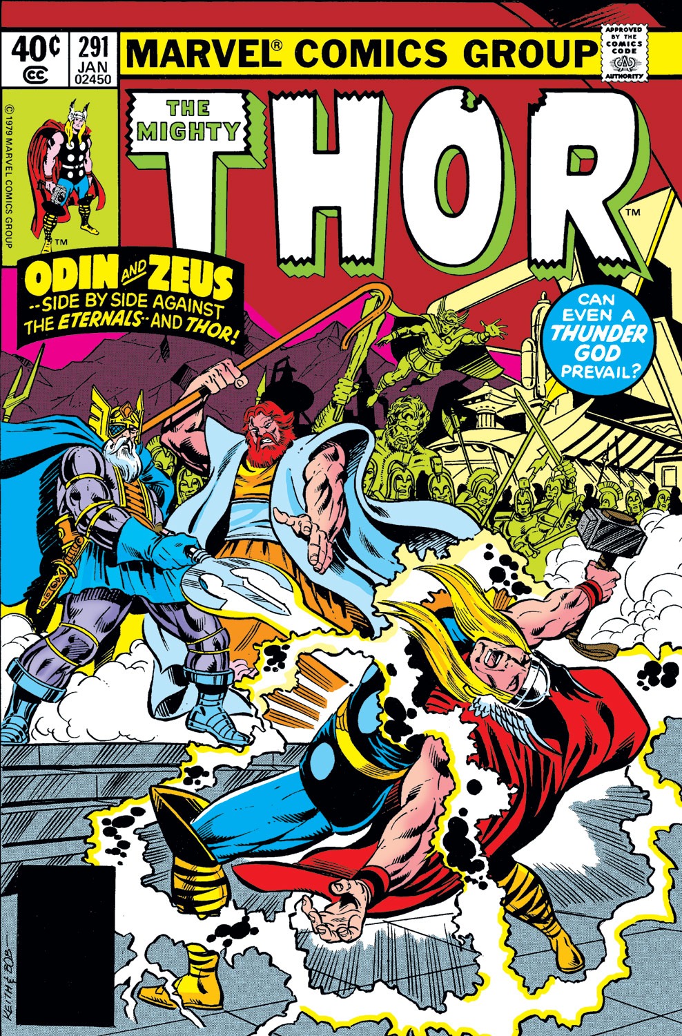 Read online Thor (1966) comic -  Issue #291 - 1