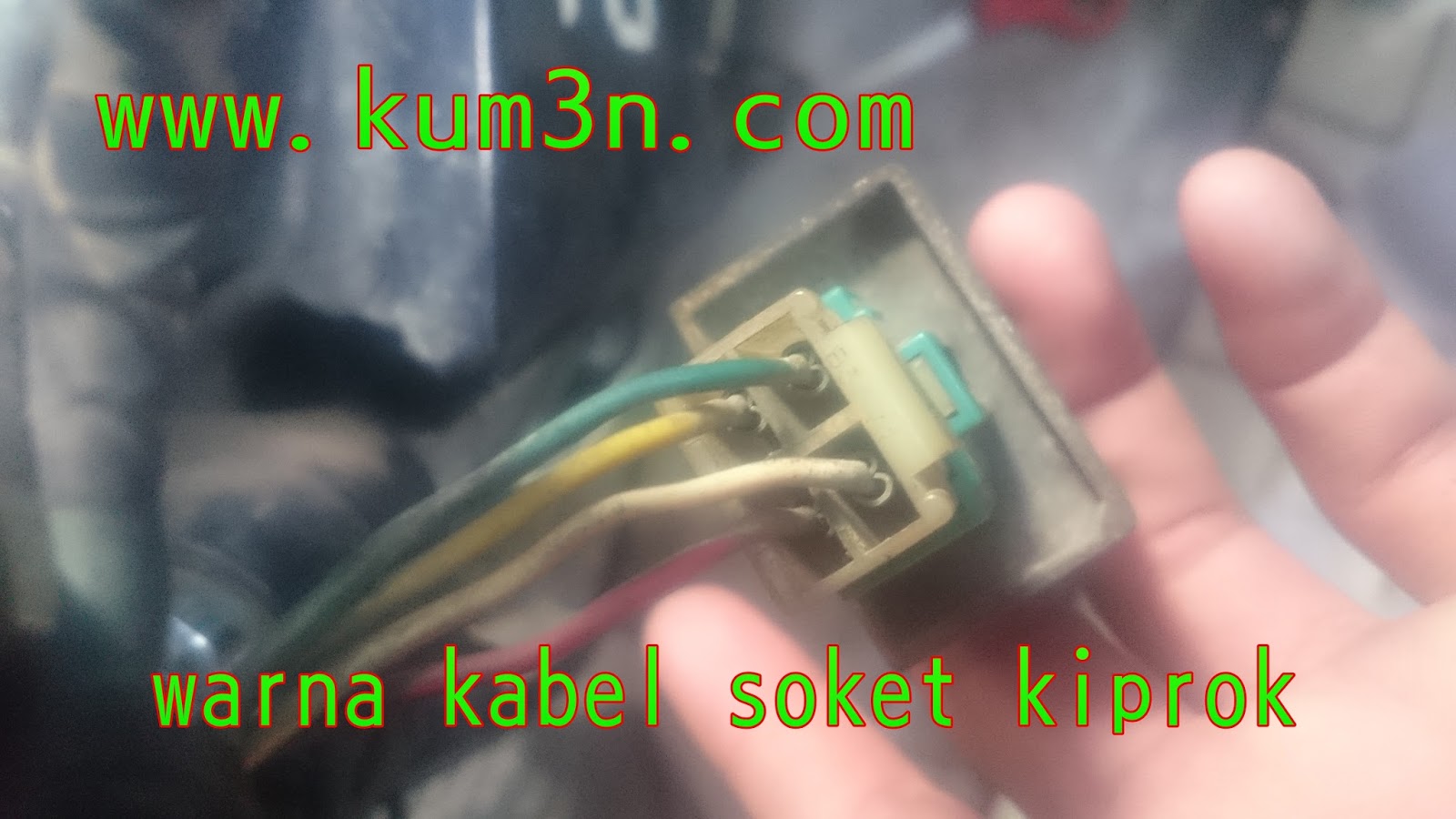 Warna kabel kiprok dan fungsinya semua merk motor
