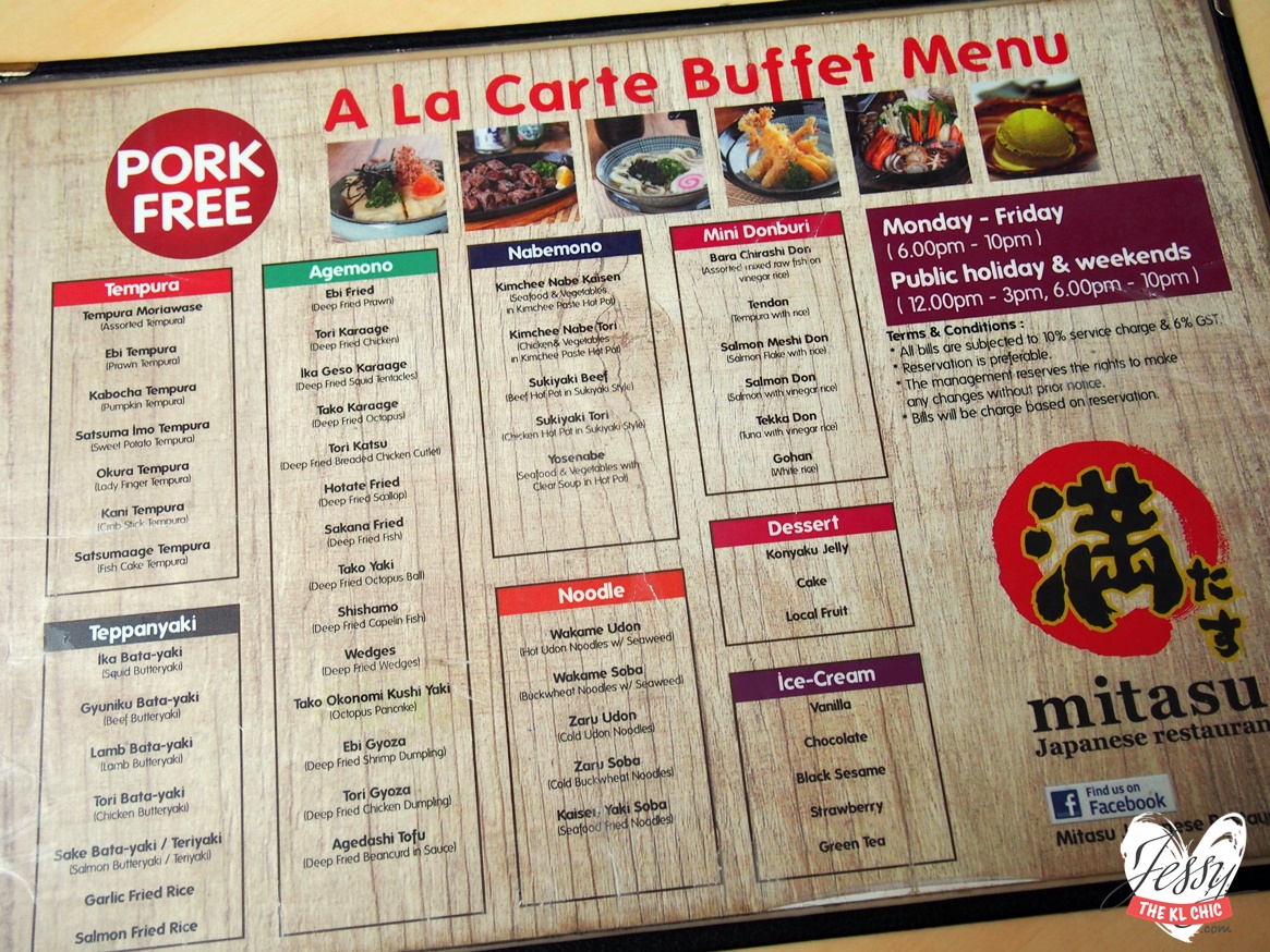 Mitasu Japanese Buffet Instead of wandering around with a plate