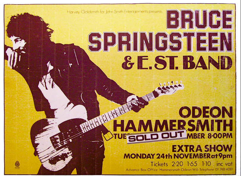 Rock On Vinyl Bruce Springsteen Live At The Hammersmith Odeon (1975