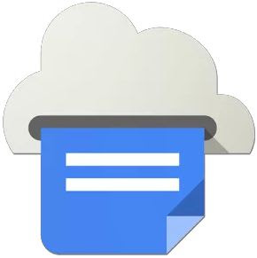 Логотип Google Cloud print