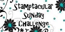 Stamptacular Sunday Challenge Blog