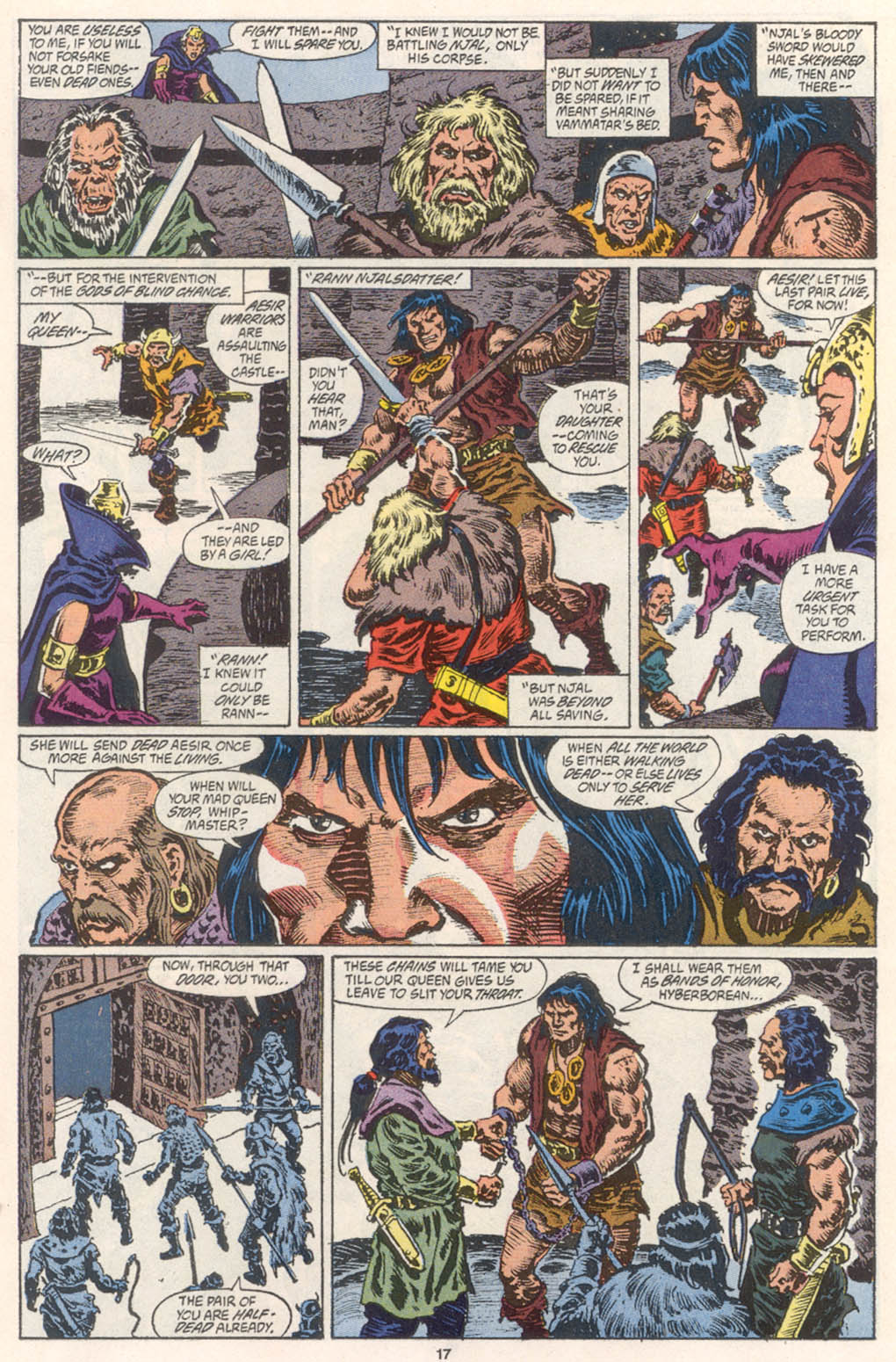 Read online Conan the Barbarian (1970) comic -  Issue #254 - 14