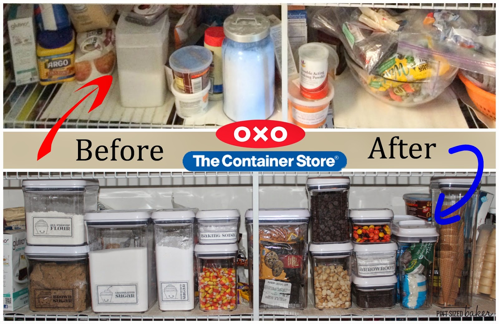 organize your kitchen this #POPtober with OXO - Bake Love Give