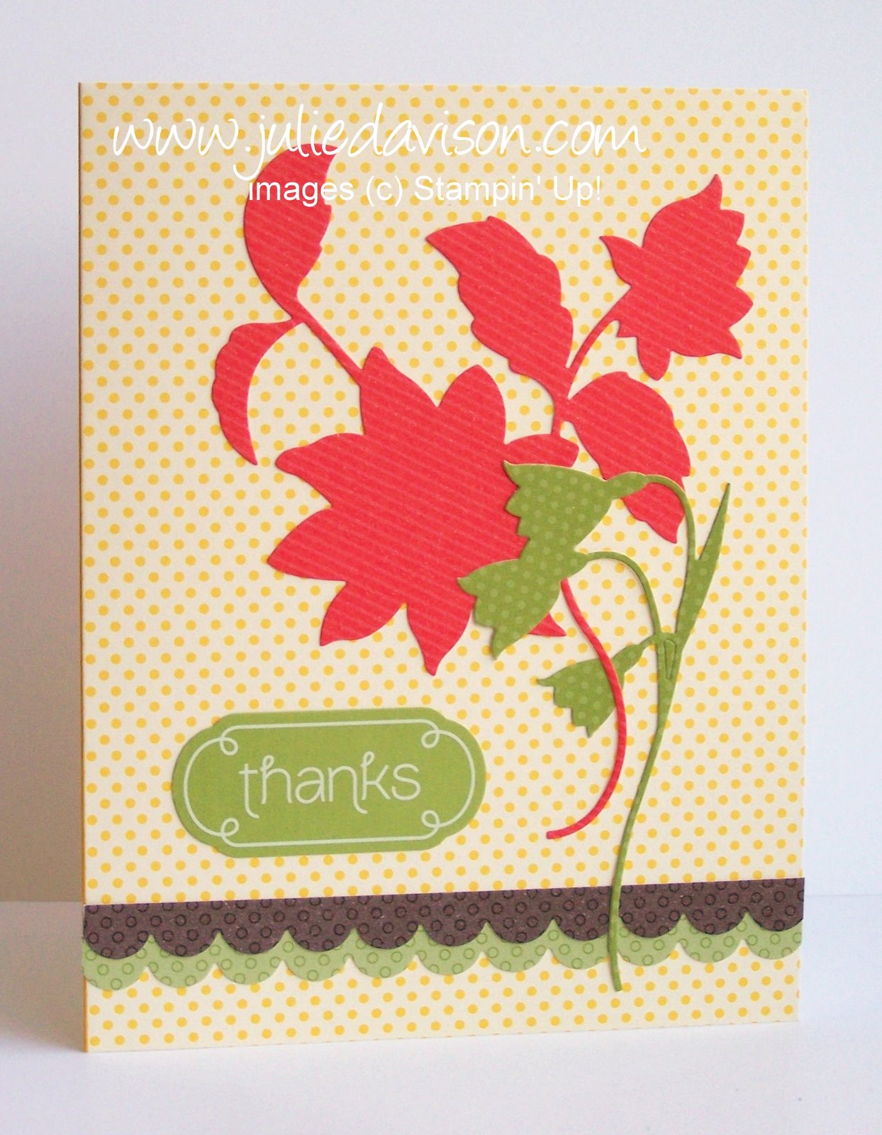 Julie's Stamping Spot Stampin' Up! Project Ideas by Julie Davison