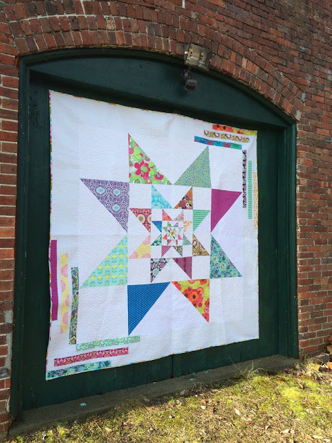 Scintillating Stars quilt pattern by EvaPaige Quilt Designs
