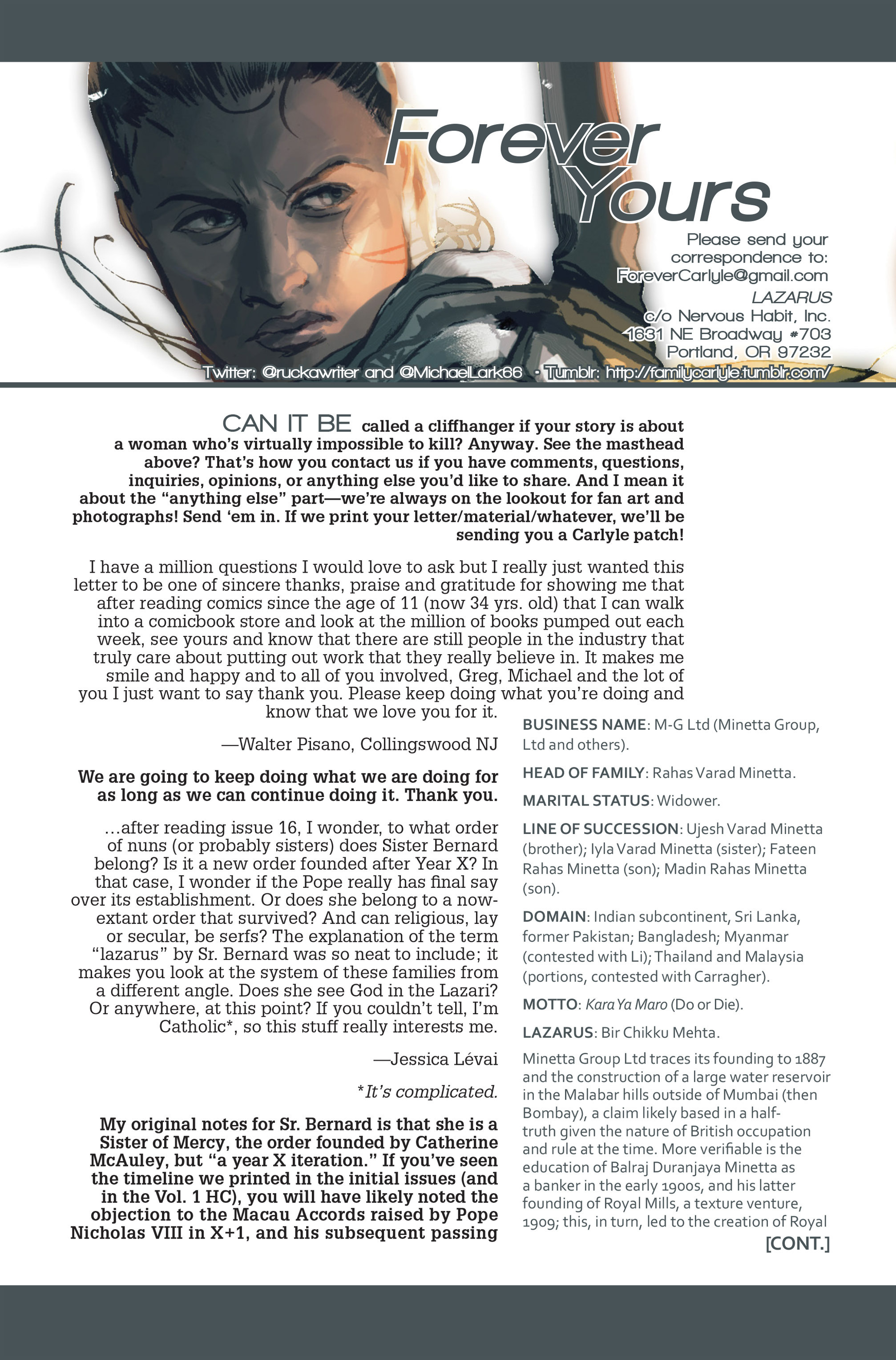 Read online Lazarus (2013) comic -  Issue #18 - 25