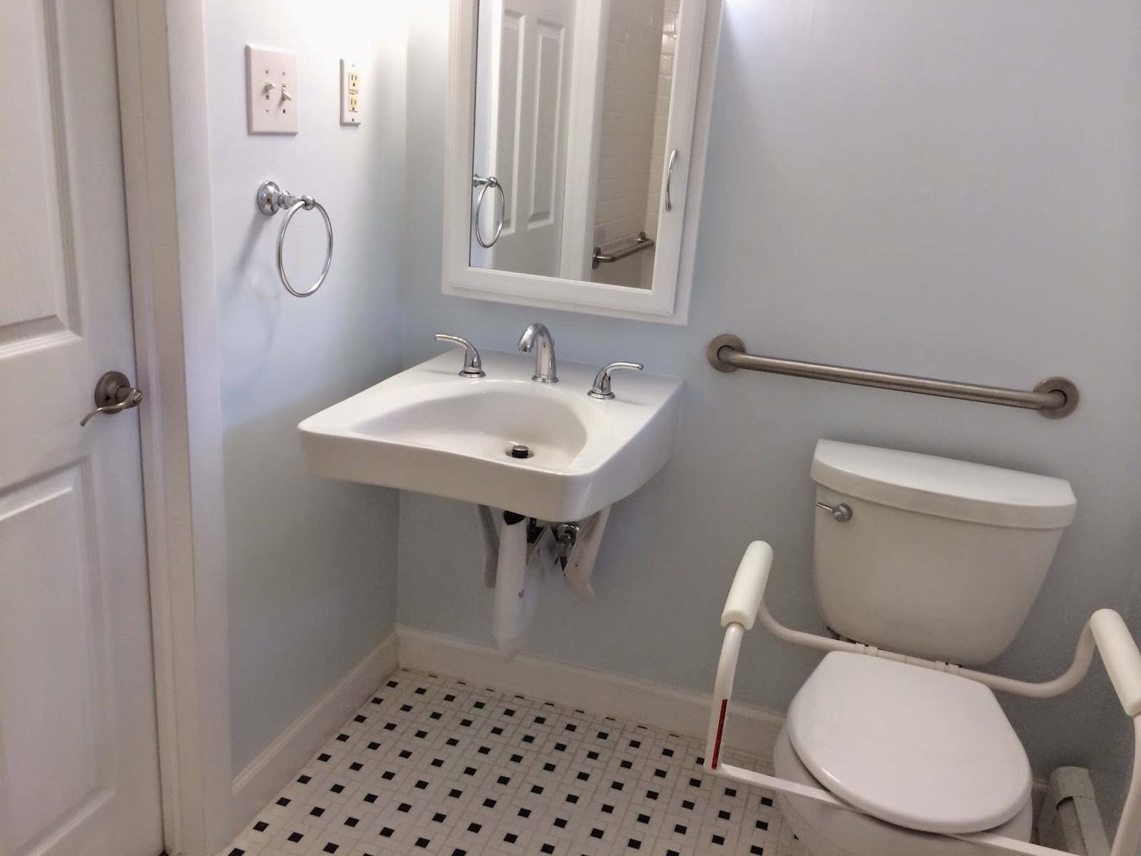 ada compliant bathroom sink waterworks
