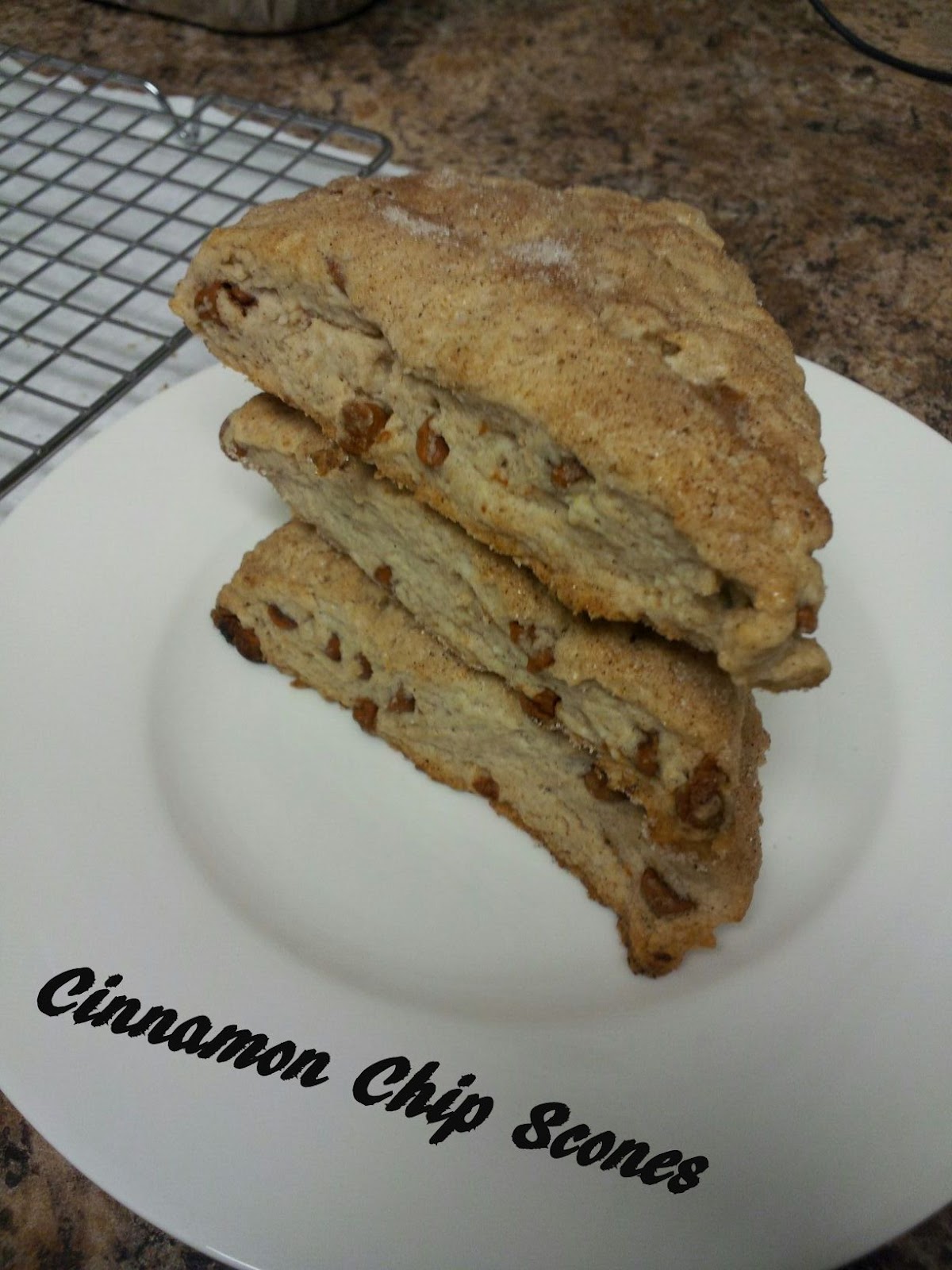 Boston Girl Bakes Cinnamon Chip Scones