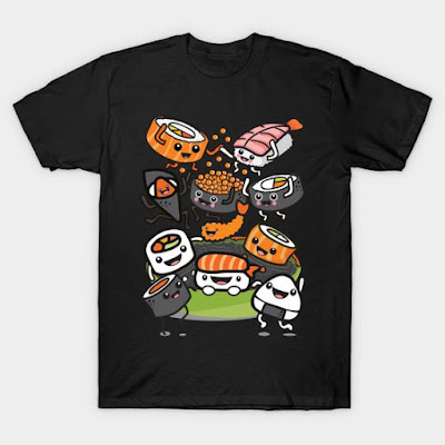 https://www.teepublic.com/t-shirt/1458786-sushi-party