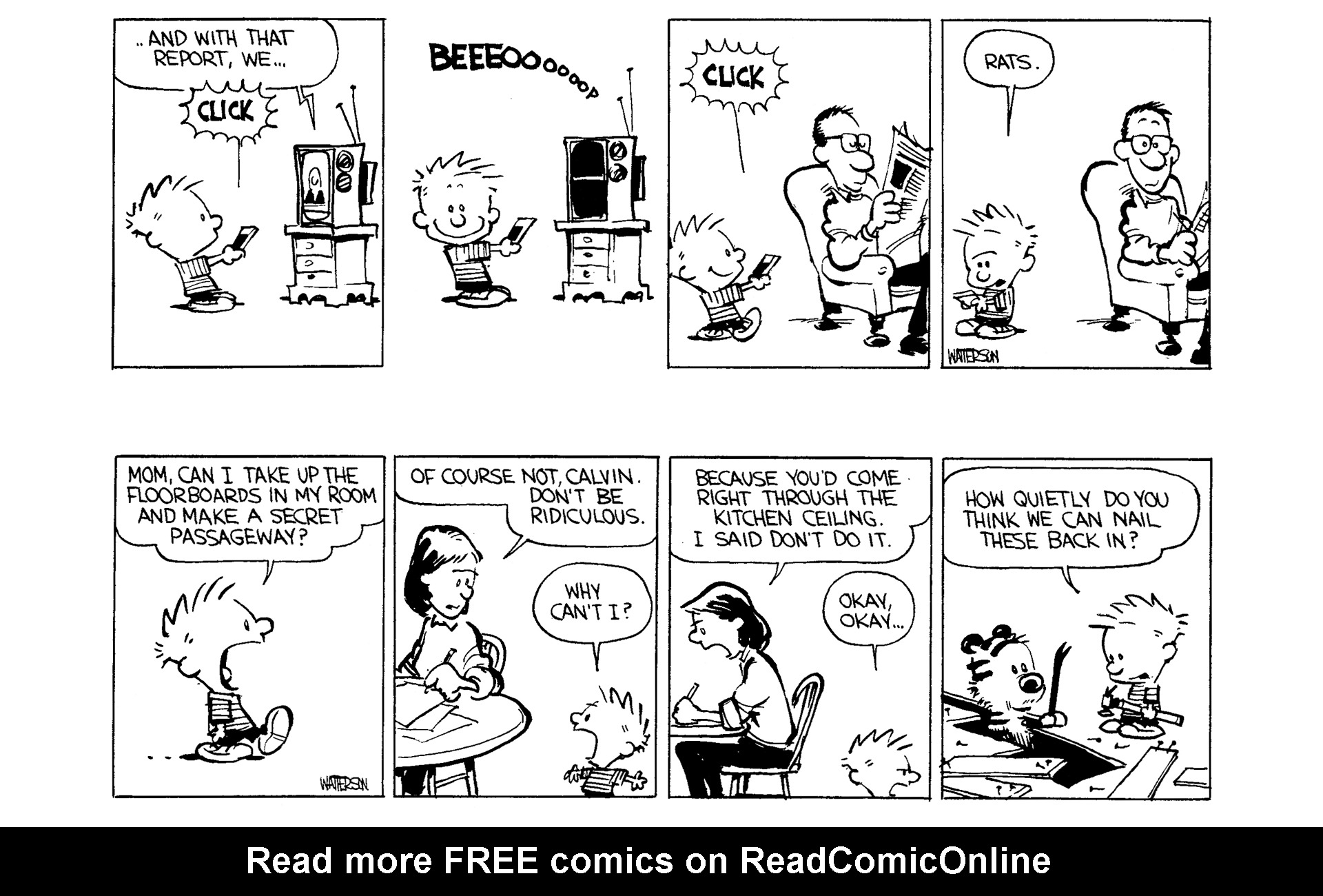 Read online Calvin and Hobbes comic -  Issue #1 - 42