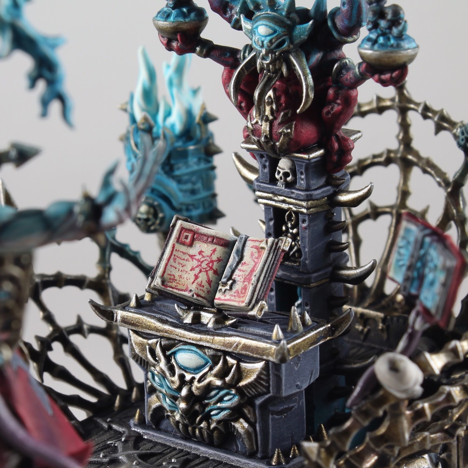 Showcase Slaves to Darkness Warshrine of Tzeentch by Technasma Tale