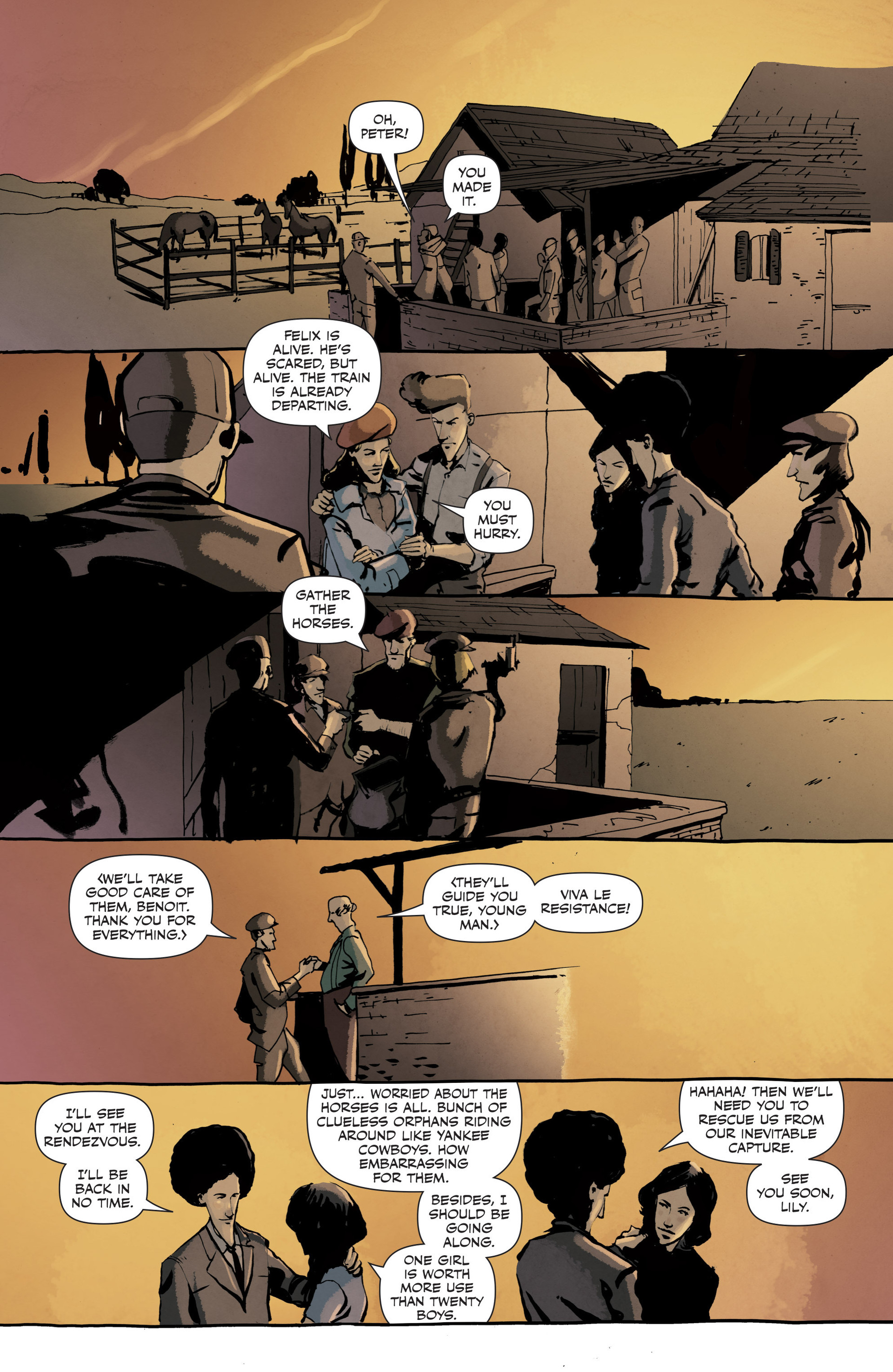 Read online Peter Panzerfaust comic -  Issue #8 - 11