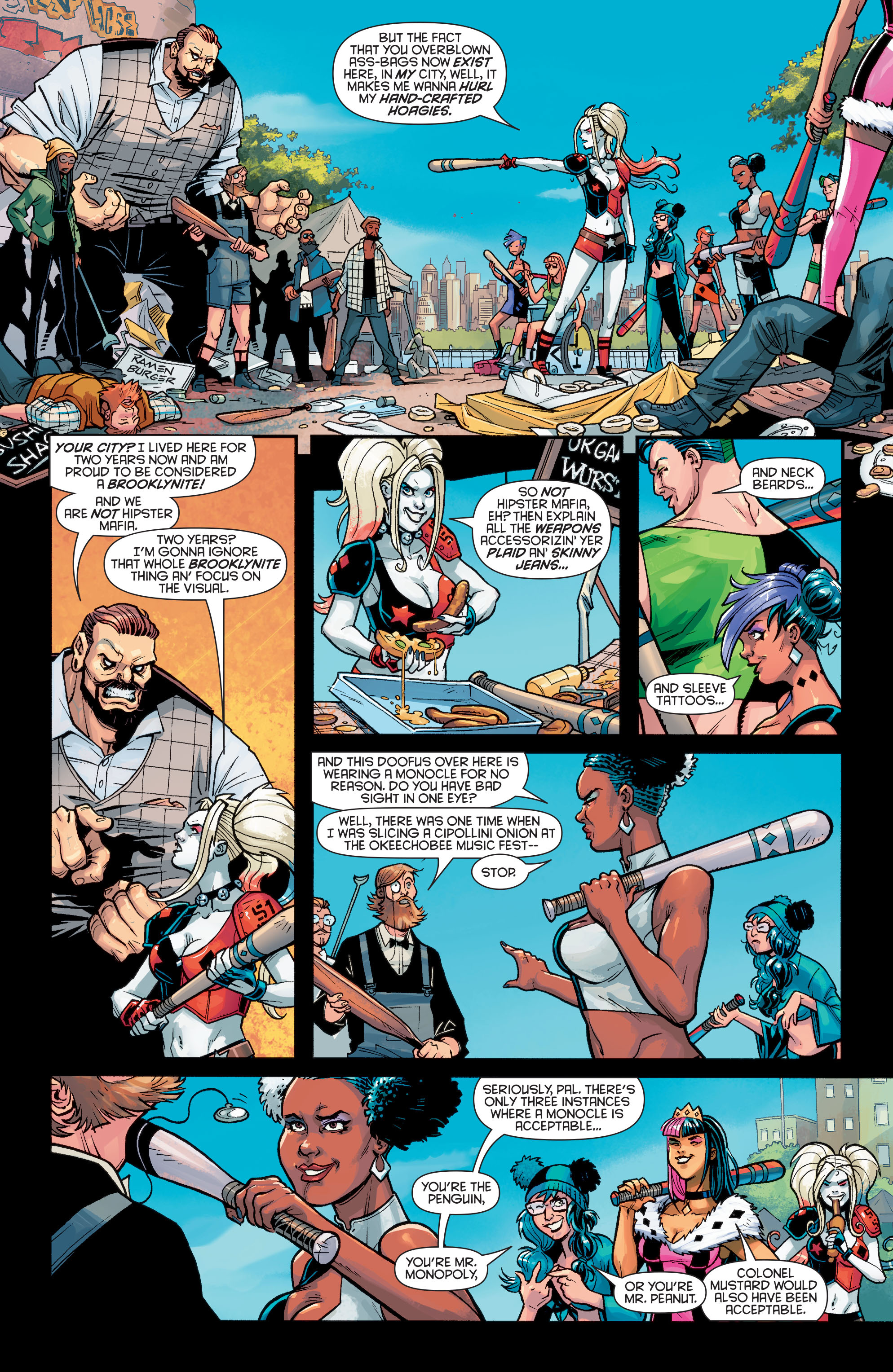 Read online Harley Quinn And Her Gang Of Harleys comic -  Issue #1 - 8