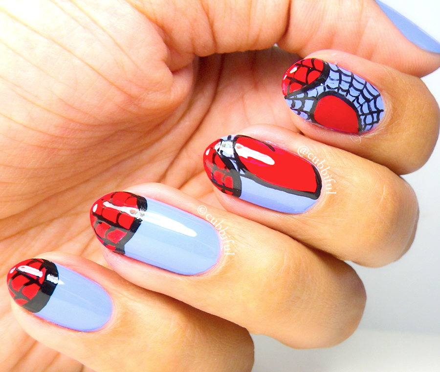 Spider-Man party ready 🕷️🕸️ longnails #nailsofinstagram #nailart  #nailinspo #nailsdesign #okcnails #nailtech #nailsoftheday #a... | Instagram