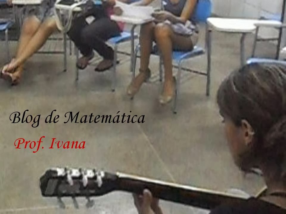 Blog de matemática - prof. Ivana