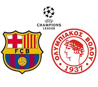 Barcelona vs Olympiakos match highlights | UEFA Champions League