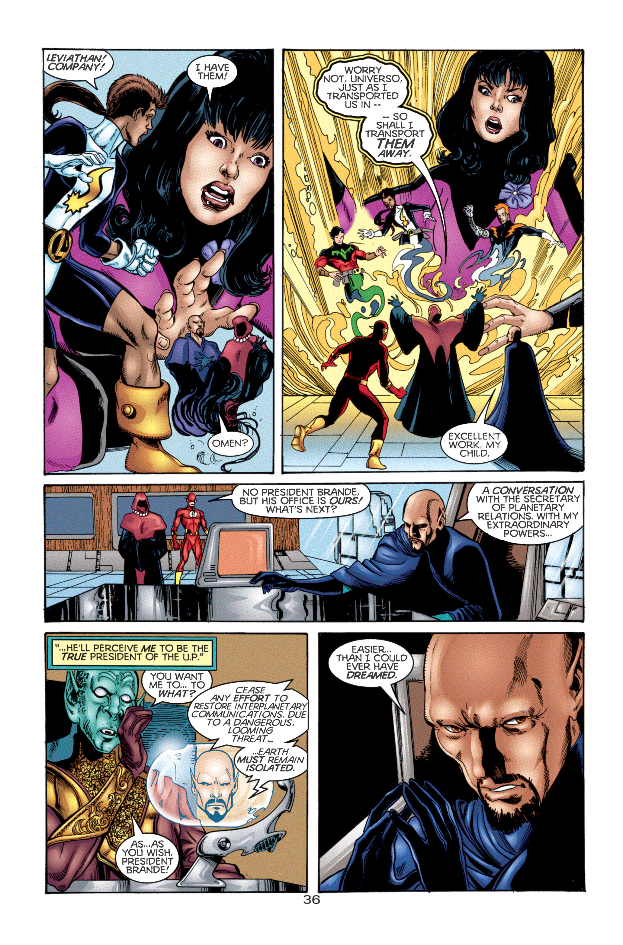 Read online Titans/Legion of Super-Heroes: Universe Ablaze comic -  Issue #2 - 38