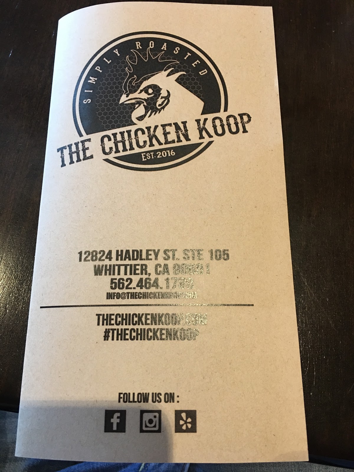 咔哩咔哩 in Cali [Whittier] The Chicken Koop 美墨融合的烤雞店