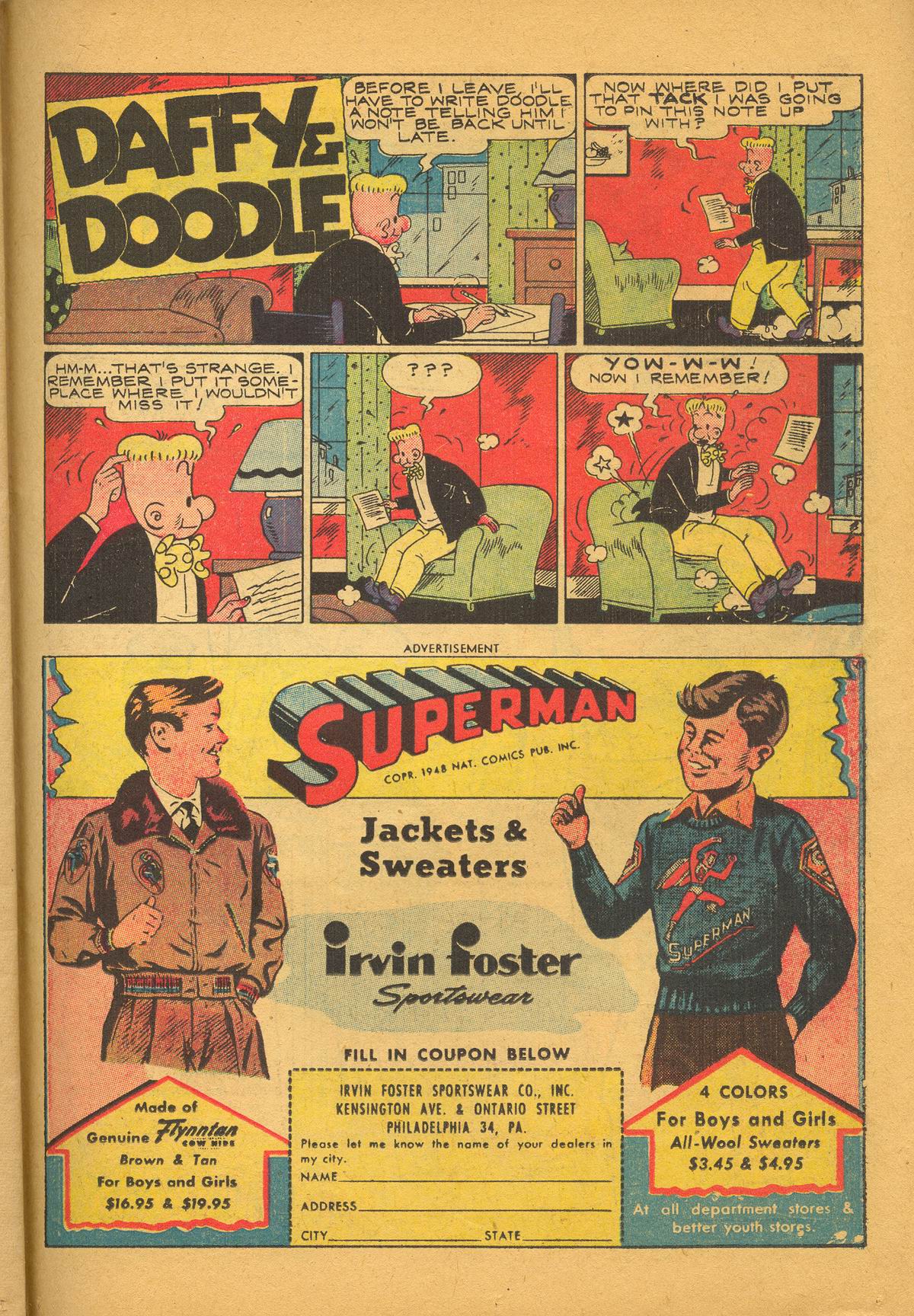 Read online Superman (1939) comic -  Issue #56 - 35