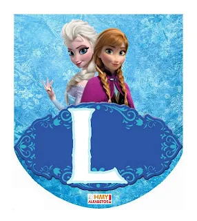 Banderines para Fiesta de Frozen para Descargar Gratis. Free Download Frozen Banners.