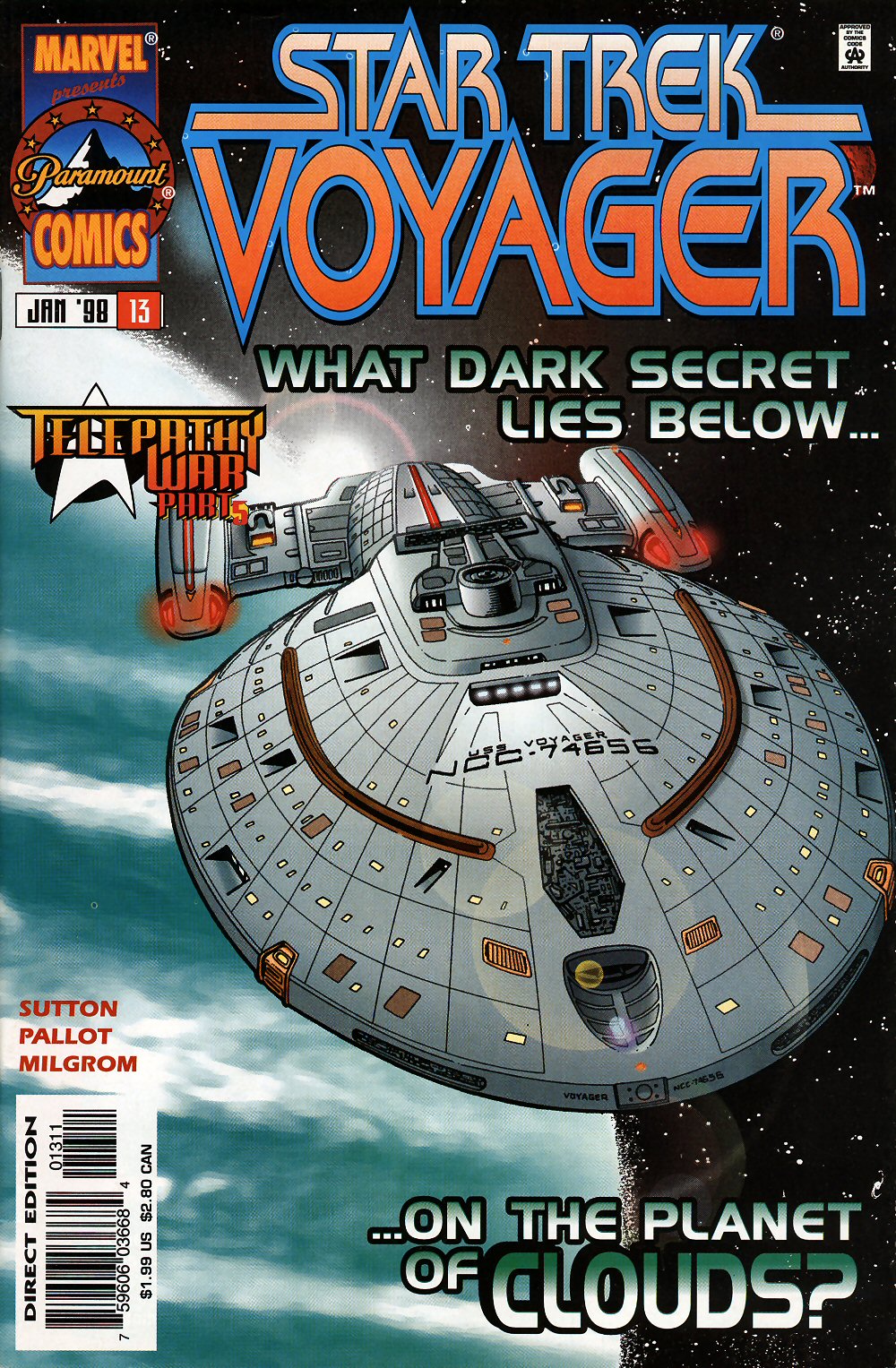 Read online Star Trek: Voyager comic -  Issue #13 - 1