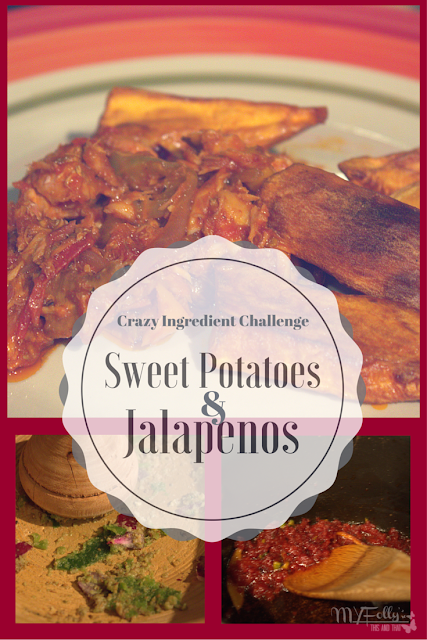 Sweet Potatoes and Jalapeno Salmon Sauce - Crazy Ingredient Challenge using Sweet Potato and Jalapenos.