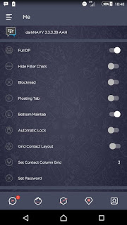 download bbm mod dark navy apk download bbm mod dark navy apk